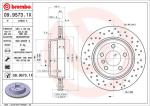 BREMBO Brzdový kotúč 0995731X