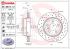 BREMBO Brzdový kotúč 0995731X
