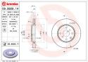BREMBO Brzdový kotúč 09992811