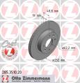 ZIMMERMANN Brzdový kotúč 285351020