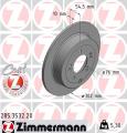 ZIMMERMANN Brzdový kotúč 285353220