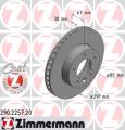 ZIMMERMANN Brzdový kotúč 290225720
