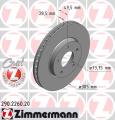 ZIMMERMANN Brzdový kotúč 290226020