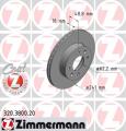 ZIMMERMANN Brzdový kotúč 320380020