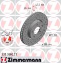 ZIMMERMANN Brzdový kotúč 320380652
