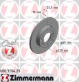 ZIMMERMANN Brzdový kotúč 600320420