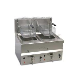 Stolová plynová fritéza Elframo® - 2 x 10 l