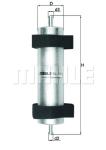 KNECHT Palivový filter KL916