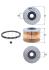 KNECHT Palivový filter KX79D