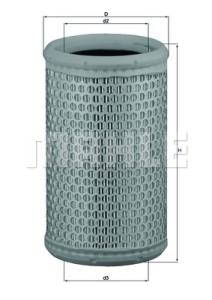 KNECHT Vzduchový filter LX6461