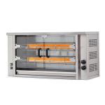 Plynový gril na kurčatá GASTROMARKET – 2 ražne