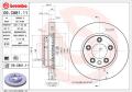 BREMBO Brzdový kotúč 09C88111