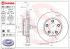 BREMBO Brzdový kotúč 09C88111