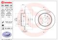 BREMBO Brzdový kotúč 08958021