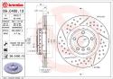 BREMBO Brzdový kotúč 09C40013