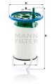 MANN-FILTER Palivový filter PU7015