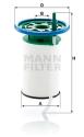 MANN-FILTER Palivový filter PU7015