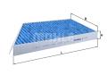 MAHLE ORIGINAL Filter vnútorného priestoru LAO57
