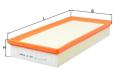 MAHLE ORIGINAL Vzduchový filter LX4397