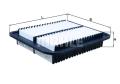 MAHLE ORIGINAL Vzduchový filter LX4431