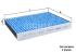 MAHLE ORIGINAL Filter vnútorného priestoru LAO467S