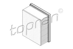 TOPRAN Vzduchový filter 721005