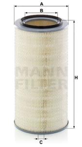 MANN-FILTER Vzduchový filter C28950X