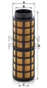 MANN-FILTER Palivový filter PU7017Z