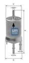 UFI Palivový filter 3184500