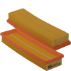 FIL FILTER Vzduchový filter HP2101