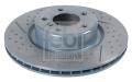 FEBI BILSTEIN Brzdový kotúč 105722