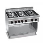 6- P-sporák s E-rúrou BERTO´s rada 700