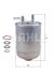 MAHLE ORIGINAL Palivový filter KL7525D