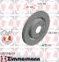 ZIMMERMANN Brzdový kotúč 400550620