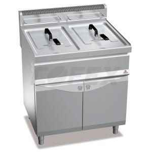 Plynová fritéza BERTO´s 2 x 20 L