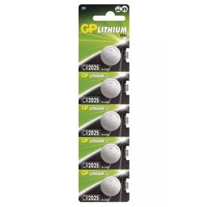 Lithiová baterie GP CR2025 - 5ks
