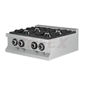 Plynový sporák bez podstavca GastroMarket – 4 horáky