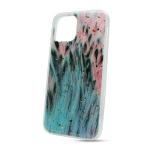 Puzdro Glam TPU iPhone 12/12 Pro (6.1) - pávie perie