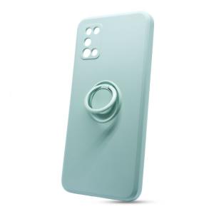 Puzdro Finger TPU Samsung Galaxy A02s A025 - svetlo zelené