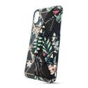 Puzdro Cosmo Marble TPU iPhone X/Xs - čierne