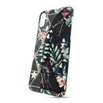 Puzdro Cosmo Marble TPU iPhone X/Xs - čierne