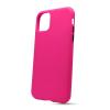 Puzdro Solid Silicone TPU iPhone 11 Pro (5.8) - neon ružové