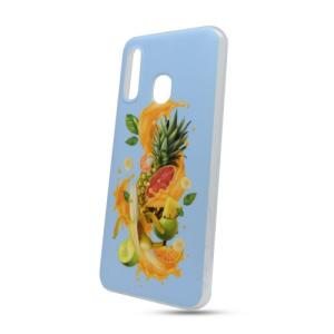 Puzdro Fruit TPU Samsung Galaxy A40 A405 - modré