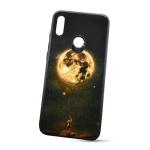 Puzdro Glass Neon TPU Huawei Y6s 2019/Honor 8A - mesiac