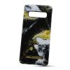 Puzdro iDeal of Sweden Samsung Galaxy S10 G973 Black Galaxy Marble