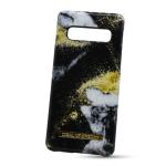 Puzdro iDeal of Sweden Samsung Galaxy S10 G973 Black Galaxy Marble