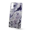 Puzdro Vennus Marble TPU Samsung Galaxy A30s/A50 A505 vzor 2 - čierno-sivé