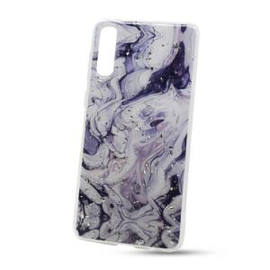 Puzdro Vennus Marble TPU Samsung Galaxy A30s/A50 A505 vzor 2 - čierno-sivé