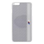 BMHCP6LMES BMW Signature Aluminium Stripe Silver Zadní Kryt pro iPhone 6 Plus 5.5"