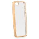 Puzdro Soft Electro TPU iPhone 5/5s/SE - zlaté